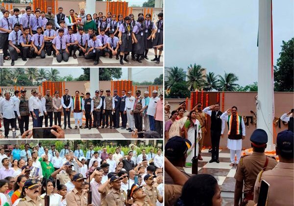 MP Ravindra Waikar Leads Grand Independence Day Celebrations in Mumbai North-West; Pays Tribute to 100+ Foot National Flag and Honours Serving & Former Soldiers
