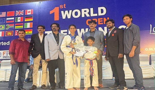 Sister-Brother Duo Shines at the First World Open Taekwondo Championship