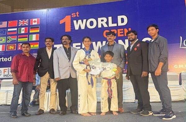 Sister-Brother Duo Shines at the First World Open Taekwondo Championship
