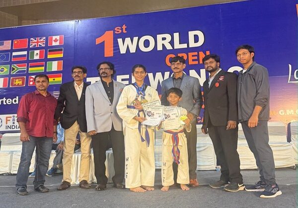 Sister-Brother Duo Shines at the First World Open Taekwondo Championship