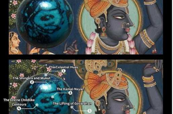 A One-in-a-Billion Geological Miracle: The Discovery of the ‘Swayambhu’ Lord Shrinathji Natural Chrysocolla Gemstone
