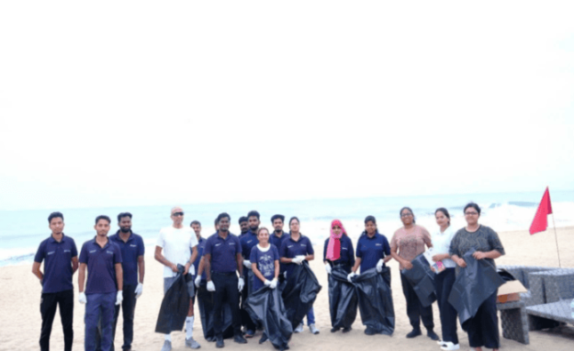 Space Zone India removes nearly 100 Kg of coastal waste ahead of Rhumi Twin Rocket Mission