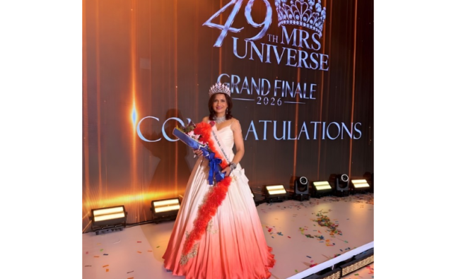 MIQS Dr. Manisha Kulshrestha Brings Glory to India at Mrs Universe 2026