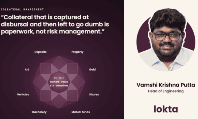 Lokta launches collateral management that prices the security daily, and names Vamshi Krishna Putta Head of Engineering