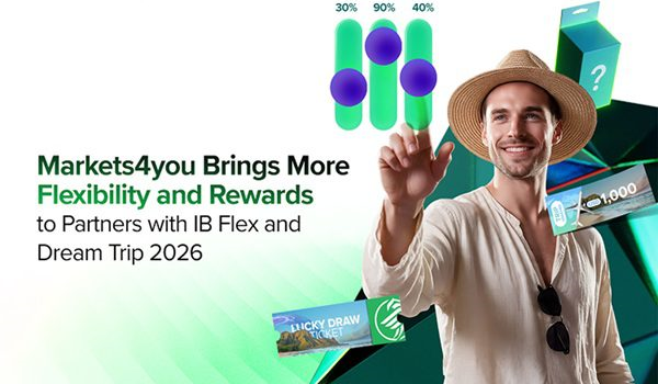 Markets4you Introduces IB Flex Commission Settings Alongside Dream Trip 2026