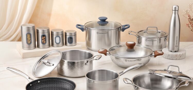 SUNCASA Brings Premium 304 Grade Stainless Steel Cookware to Indian Kitchens This Diwali