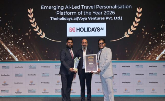 Theholidays.ai Recognised as Emerging AI-Led Travel Personalisation Platform of the Year 2026